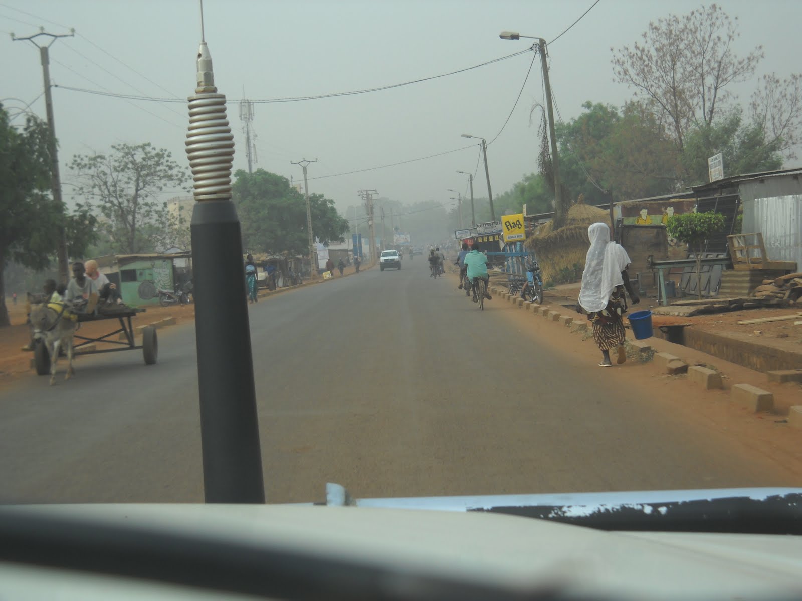 Patty in Africa Getting around in Sikasso city, Mali