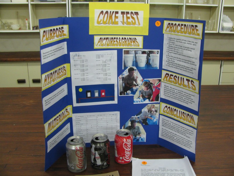 Coca Cola Science Fair Projects