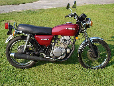 Kawasaki KZ200 A1 1977-1978