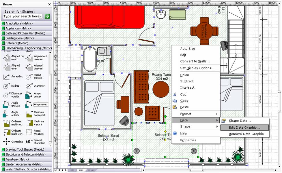 Visio 2007 Floor Plan Templates