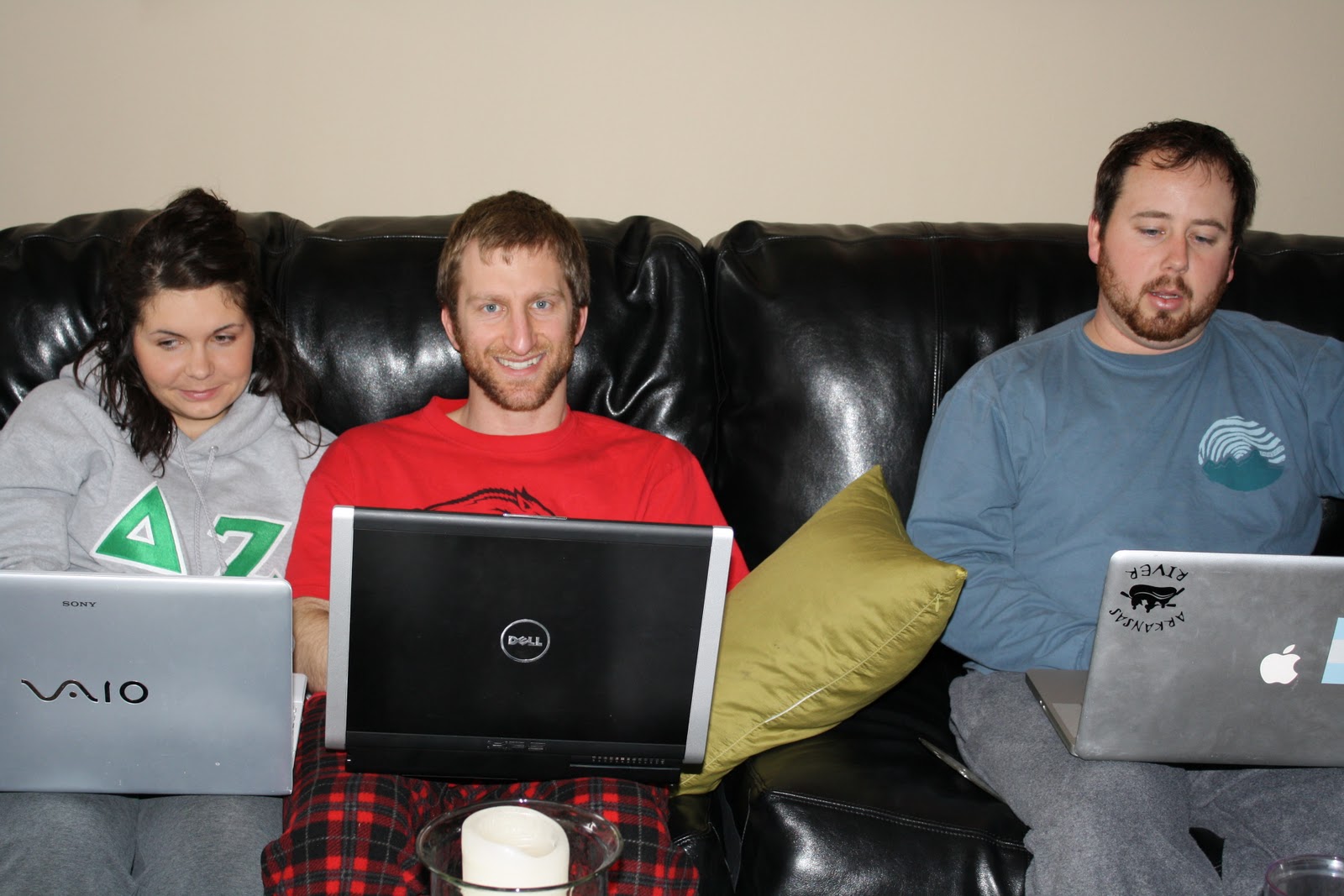 Ryan, Sarah, and Payne: SNOW DAYS!