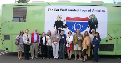 Eat Well Guided Tour Bus, photo courtesy of Sustainable Table