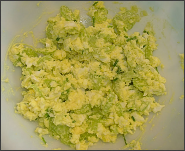 Egg Salad Sandwich Spread Recipe ~ Becky Cooks Lightly