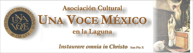 UNA VOCE MEXICO EN LA LAGUNA