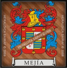 ESCUDO APELLIDO MEJÍA