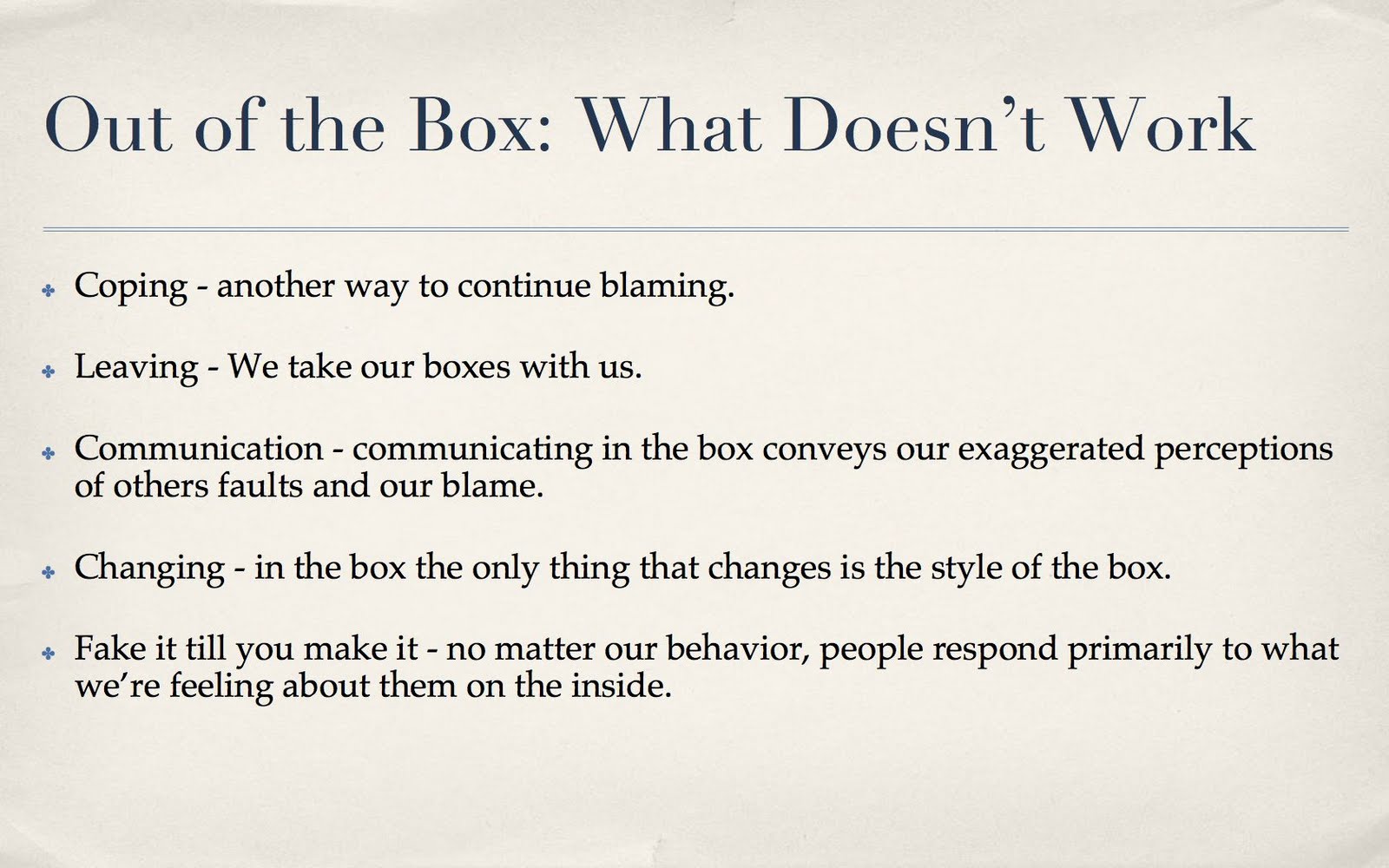 Skyes The Limit: Leadership & Self Deception Power Point