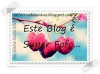 Selo "Este blog é super fofo"