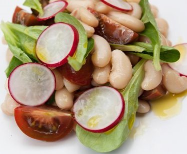 Ensalada agridulce de pepino y cacahuetes