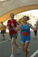 Christy & V During 2007 Army Ten--Miler
