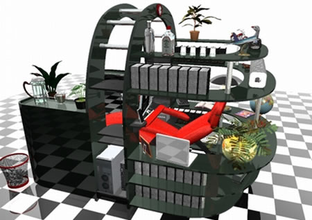 Amazing Computer Workstation By Peter J. Sucy