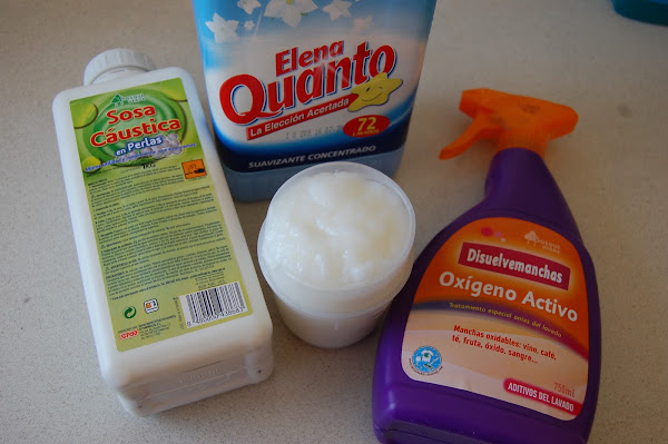 Detergente casero liquido para lavadoras