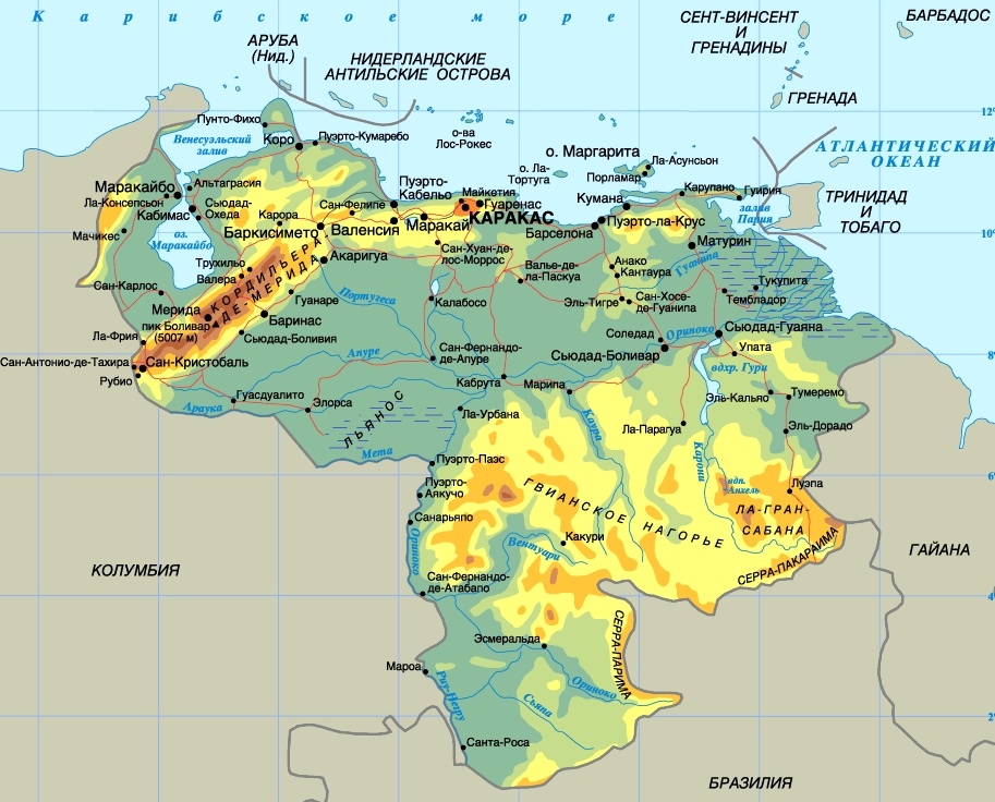 анхель на карте