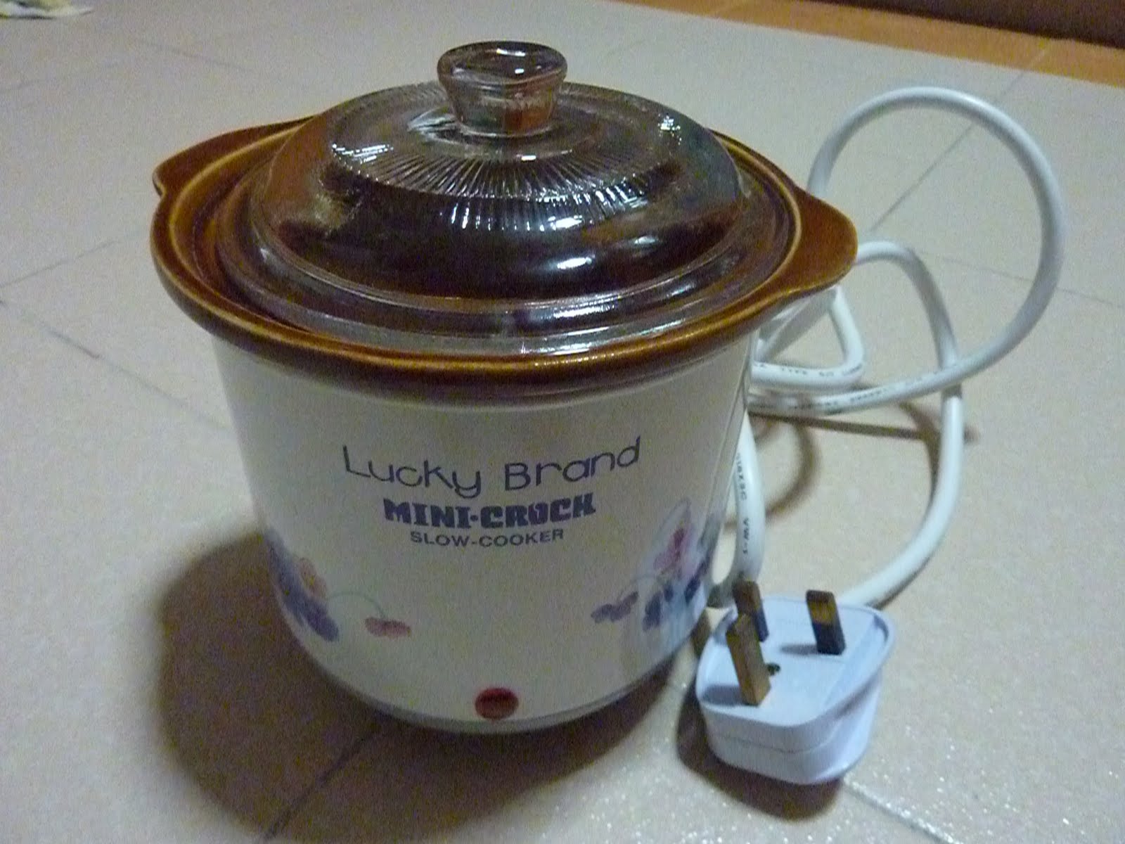 Toddler One Two Three Lightly used Lucky Brand Slow Cooker 0.7L