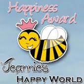 My award from Jeannie