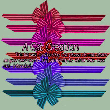 Large Striped Ribbons  with Bows