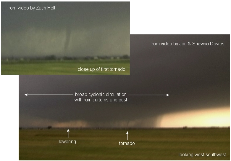 Jon Davies Severe Weather Notes Monster Medford OK meso & tornadoes 5