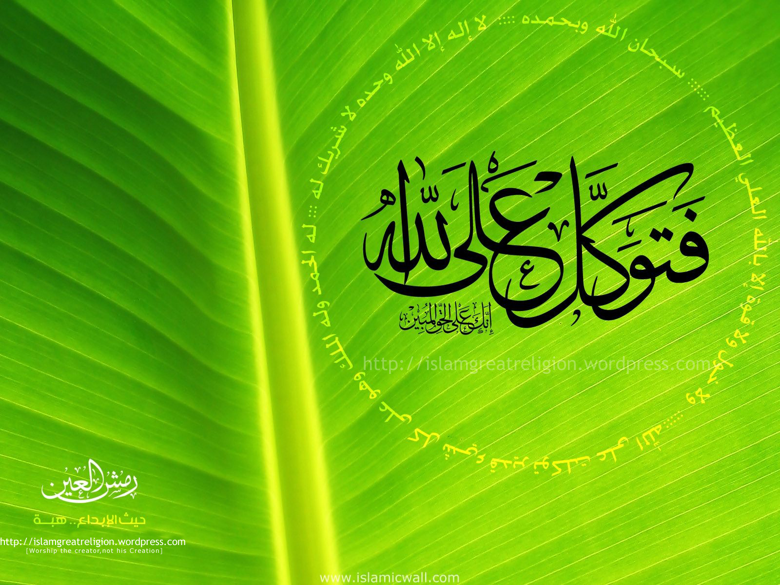 Islamic Green Wallpaper | Your Title