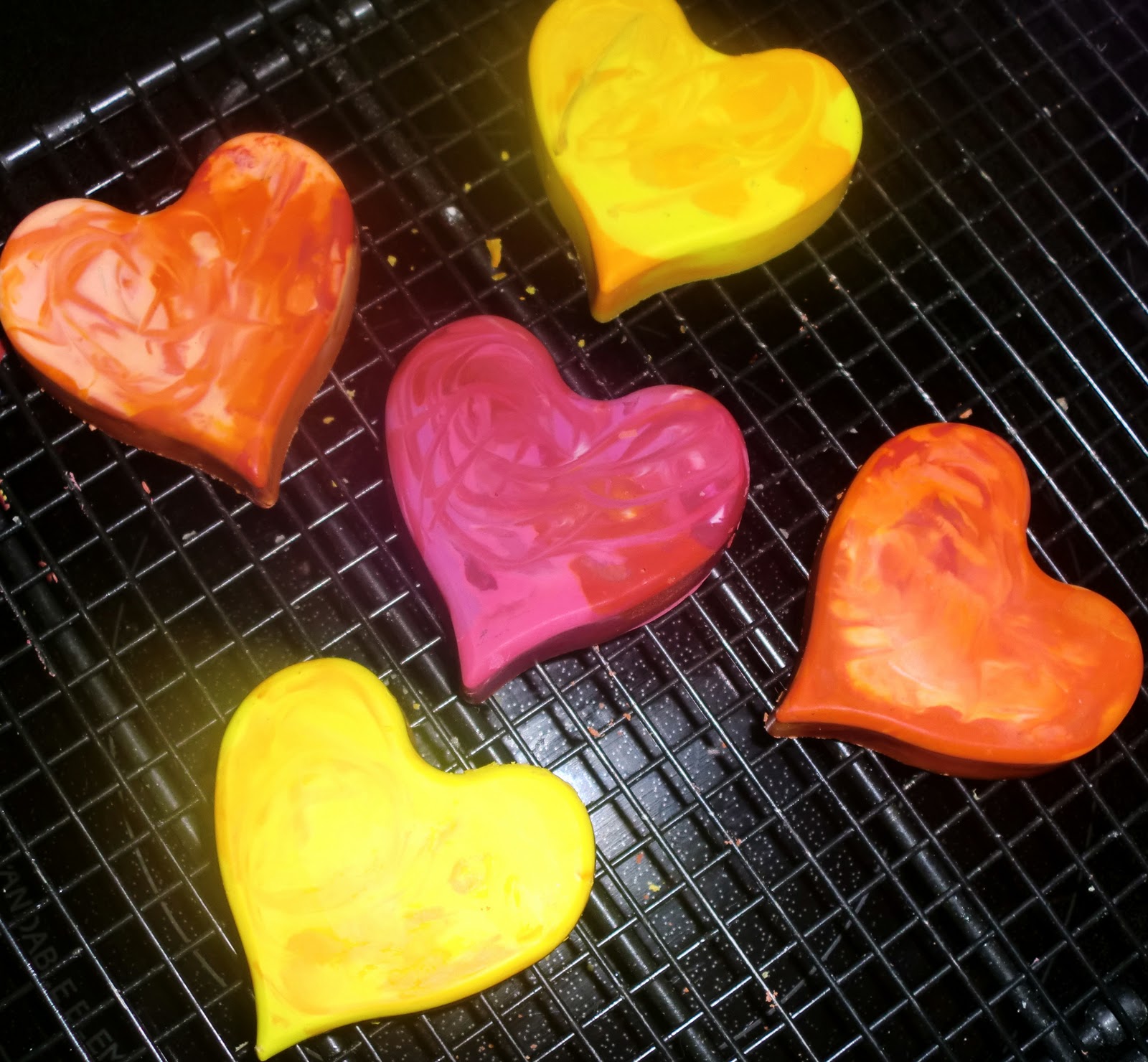 macaroni & cheese Tutorial Heart Shaped Crayons, and School Valentine