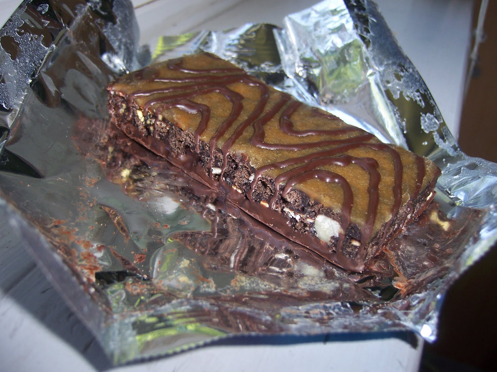 Food Blog Caramel Nut Brownie Luna Bar