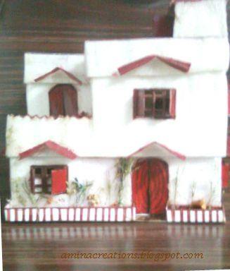How To Make House With Chart Paper