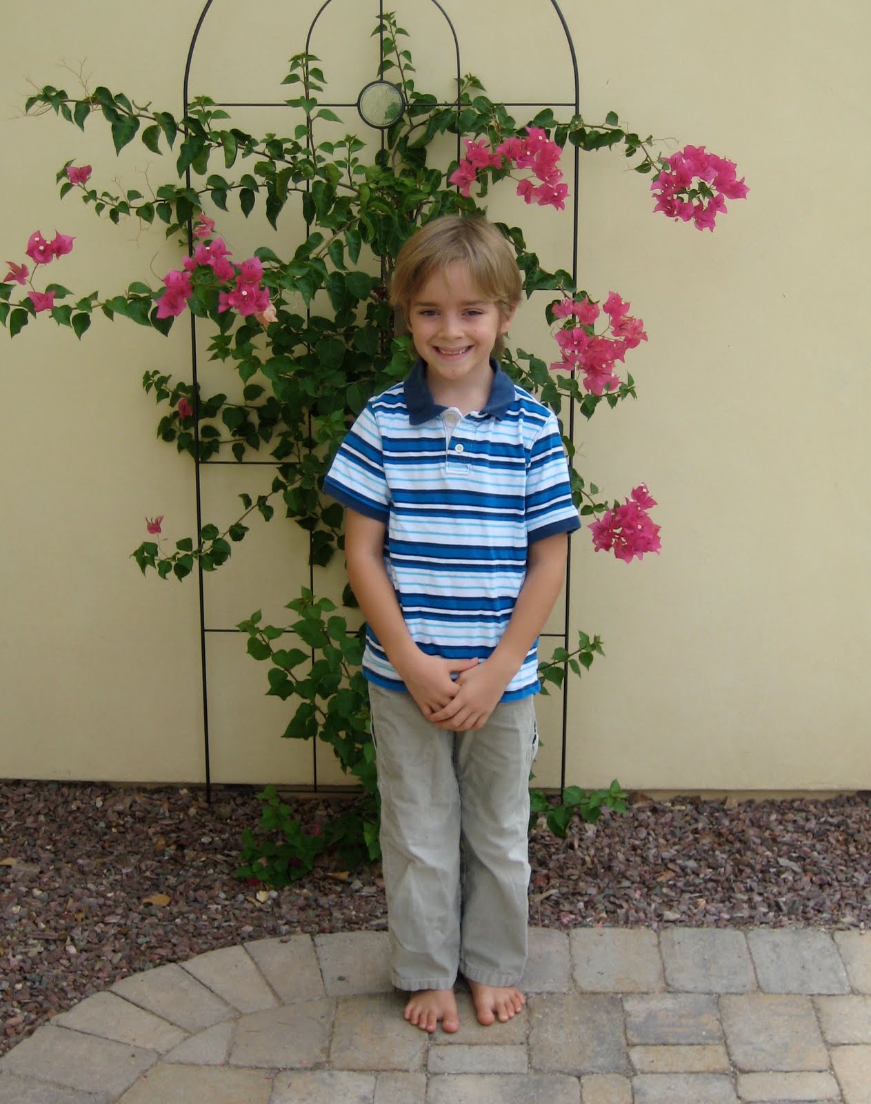 Sunshine to Flowers First day of school pics!