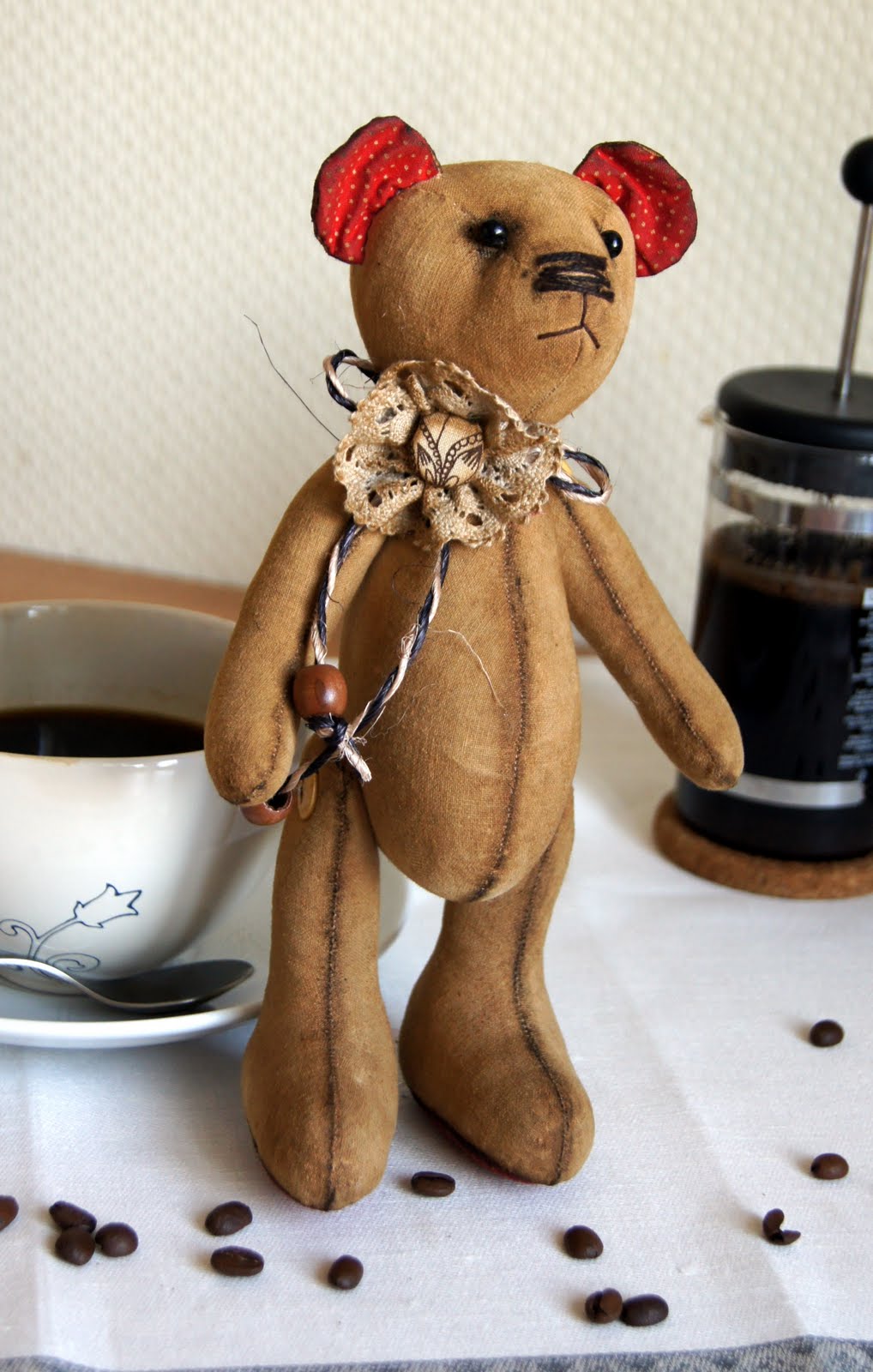 кофейный медвежонок. чердачные игрушки медведь. кофейный медвежонок. кофейная игрушка медведь. кофеюшка мишка.