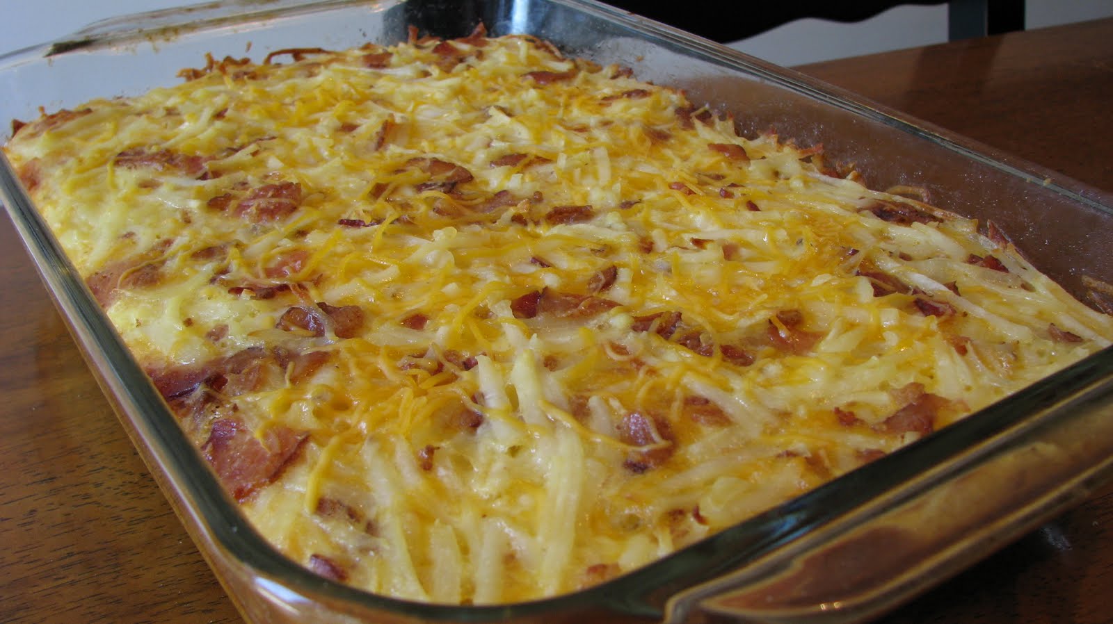 Carrie's Cooking and Recipes: Hashbrown Egg Breakfast Casserole