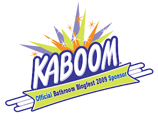 Kaboom - Bathroom Blogfest 09 sponsor