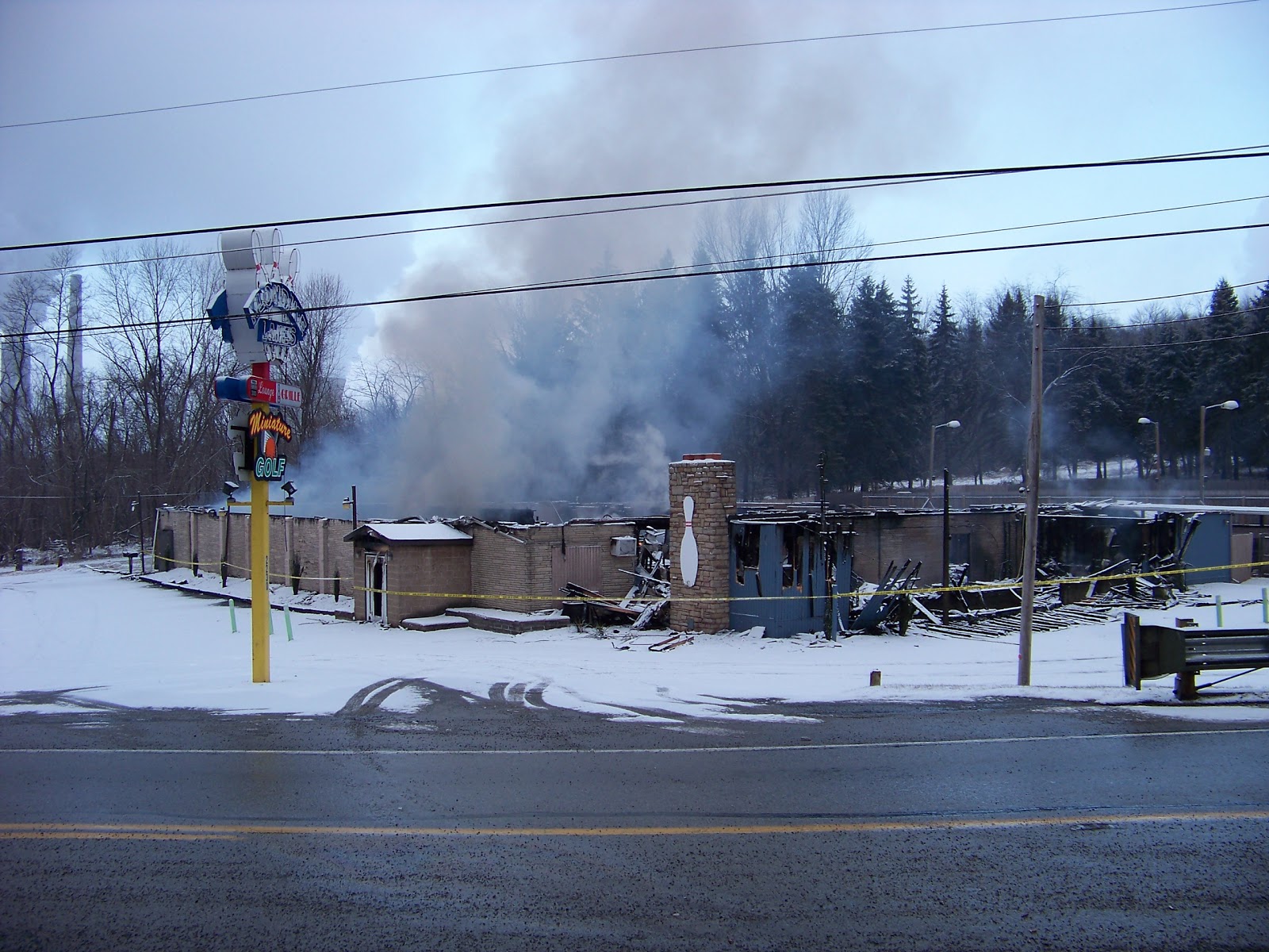 SWPA Rural Exploration Klondike Lanes Masontown PA Fire. 12.24.10