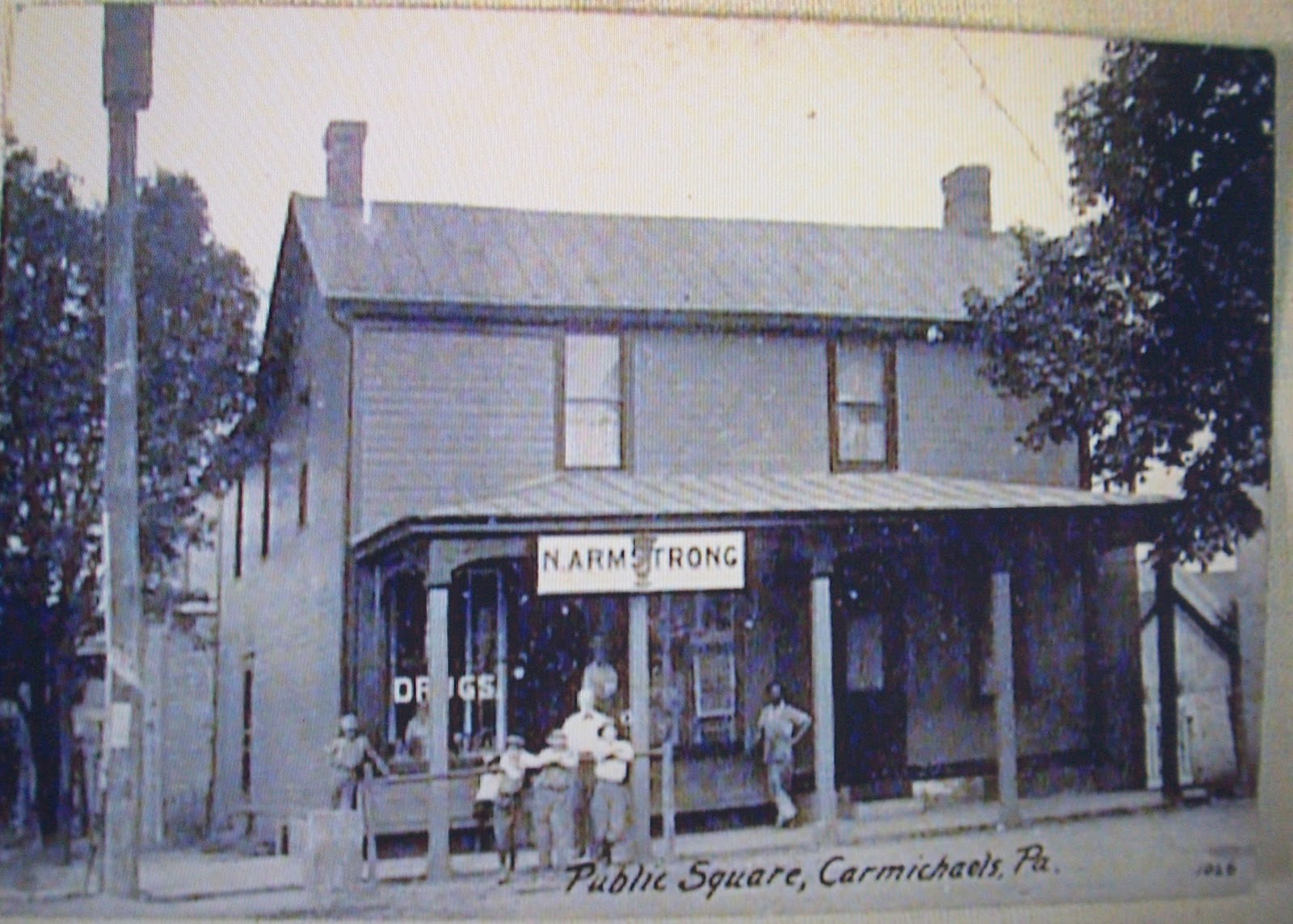 SWPA Rural Exploration All around Carmichaels, PA. Then and now in