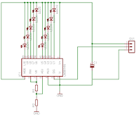 lm3914 5 volt gösterge devre şeması