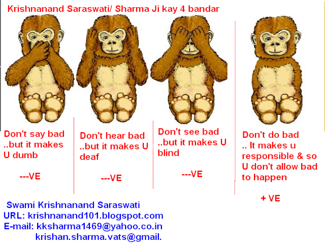 Krishnanand Saraswati/  Sharma Ji k 4 bandar