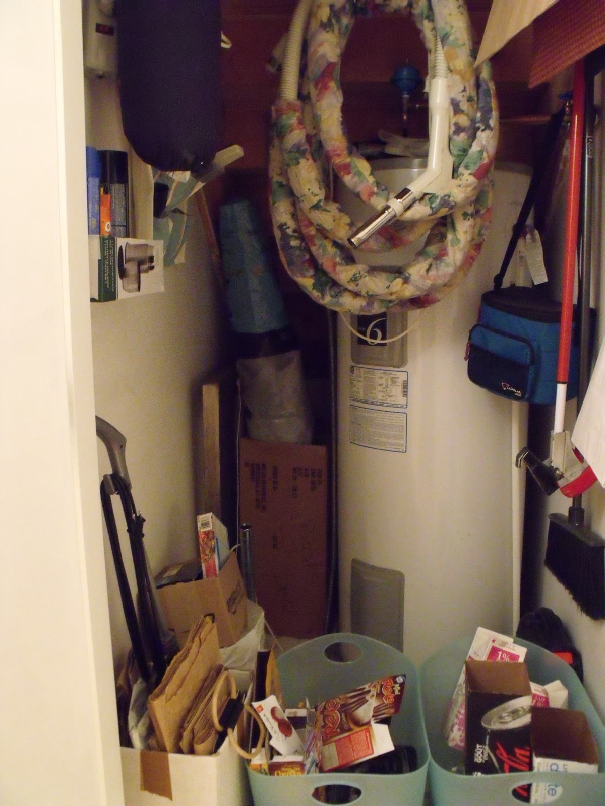 Home Thoughts From A Broad: The Cupboard Under the Stairs... Before