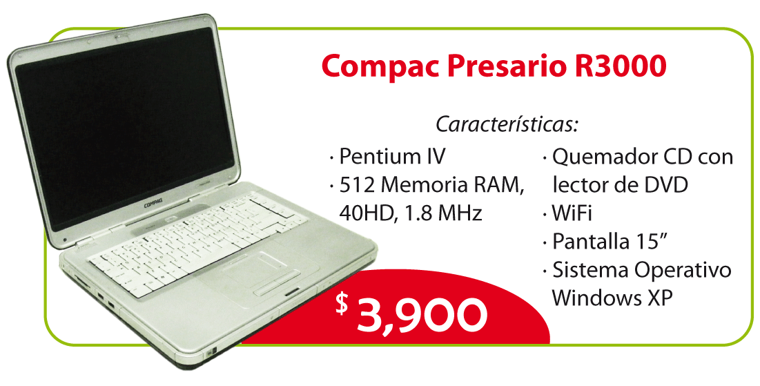 compaq presario r3000
