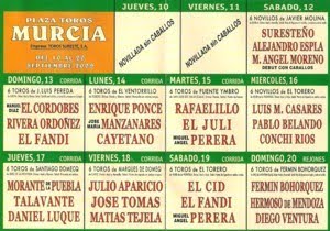 FERIA DE MURCIA 2009 - Pincha en el Cartel - Para MAS INFORMACION