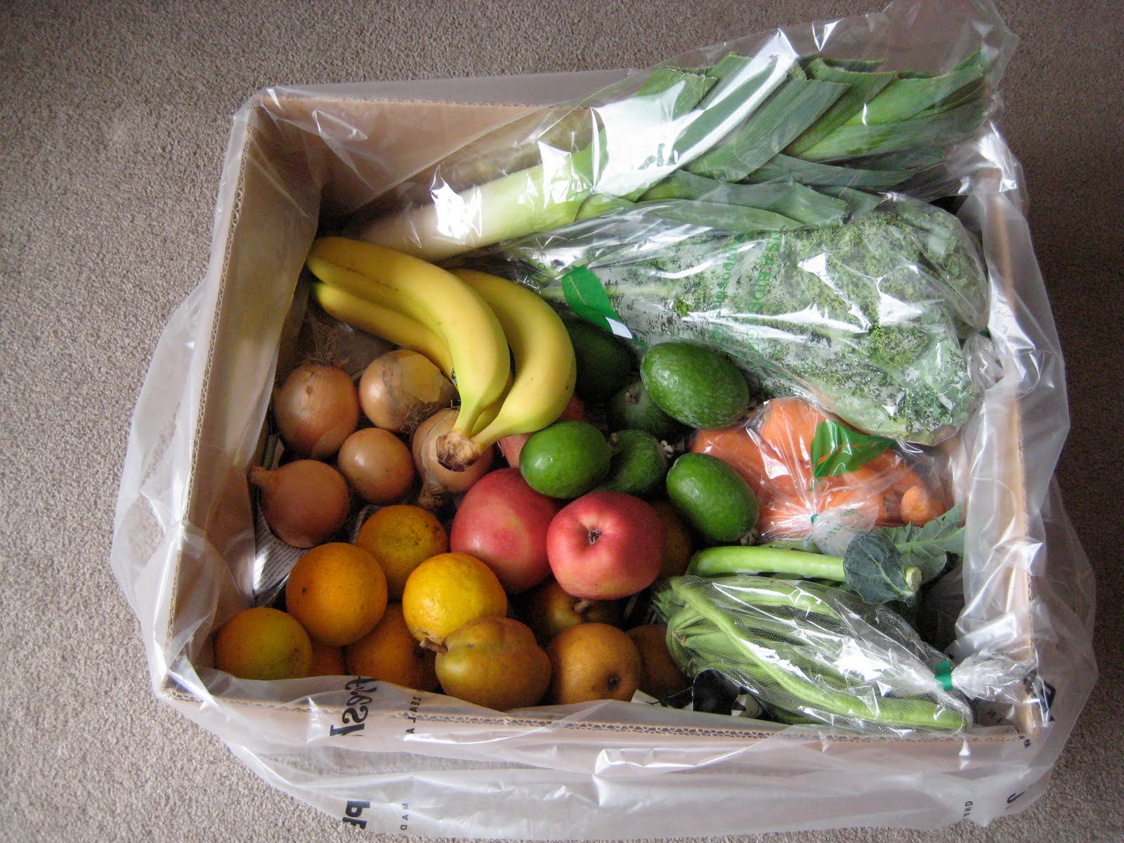 Sustainability and the City Produce Box Delivery Review Naturally Organic