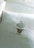 embroidered cushion from Catherine Zoob