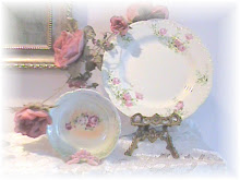 Pretty Rose Plates