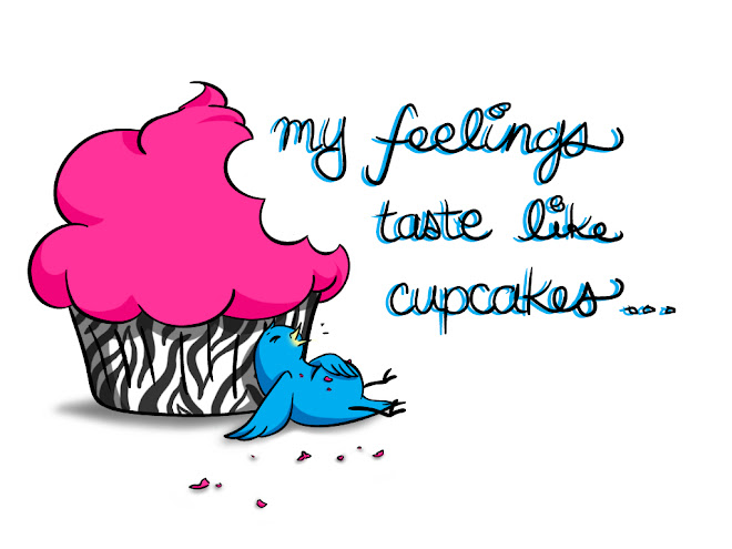 my feelings taste like cupcakes