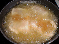  Panga en salsa de Gambas. 