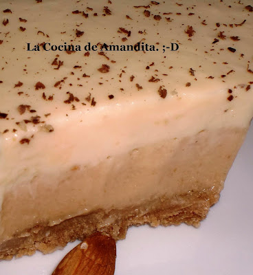  Tarta de Turrón y Chocolate blanco. 