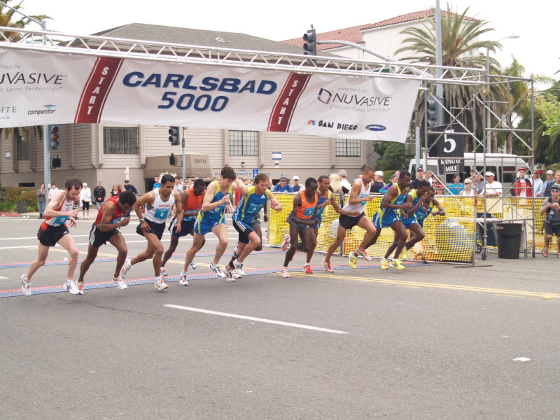 run, jobs, run 2010 Carlsbad 5000 The 25th anniversary