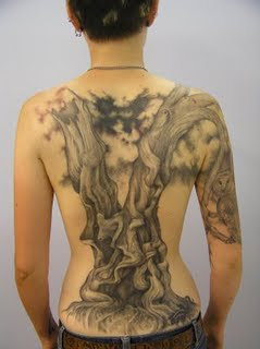 tattoo for a back girl
