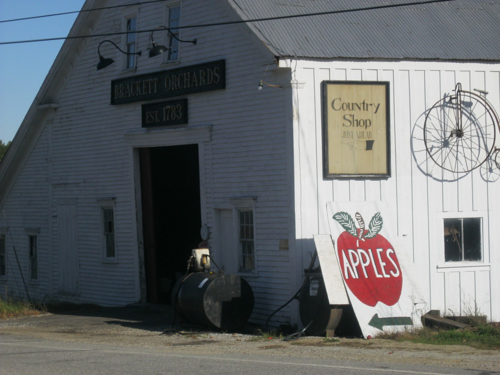 The Girl Gets Real Brackett's Farm, Maine and the trip to Jackson, New