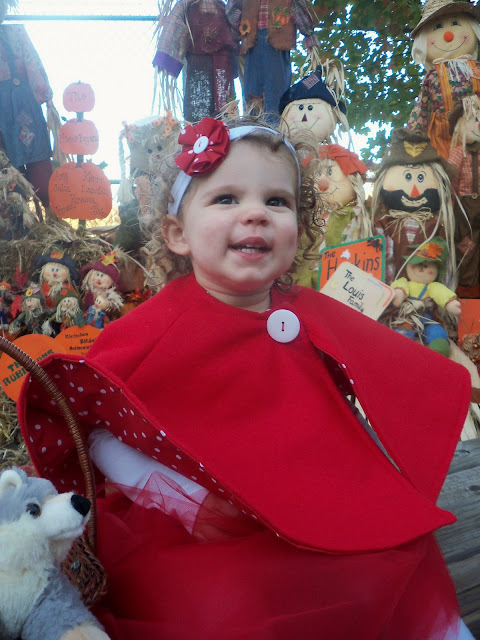 The Life of Jennifer Dawn: Lydia Red Riding Hood Had a Fun Halloween