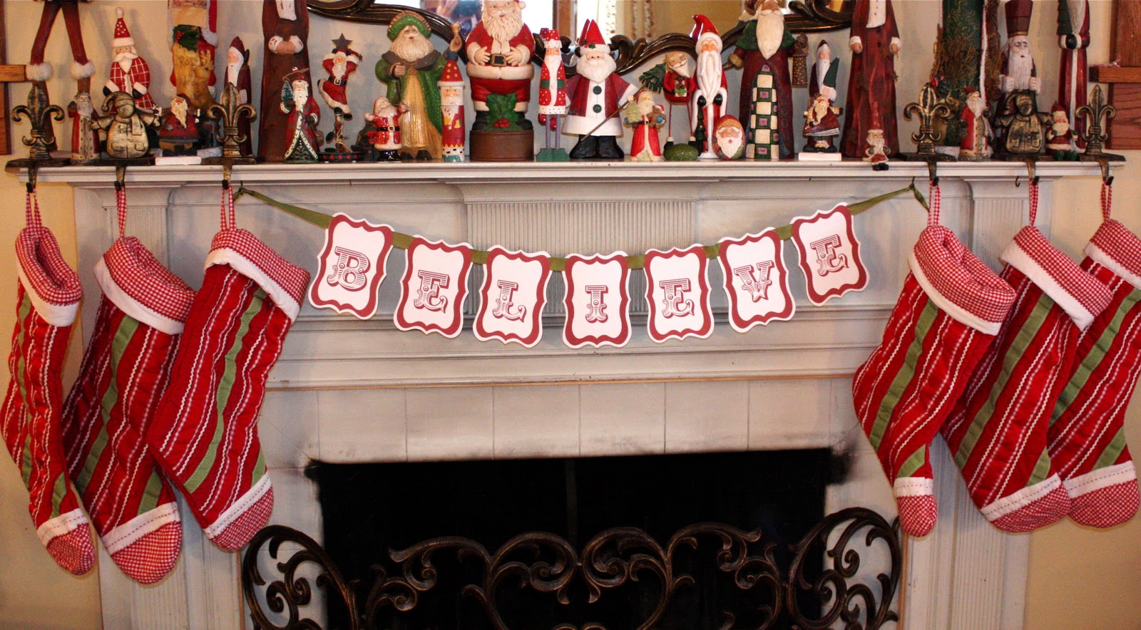 At Second Street BELIEVE banner free printable