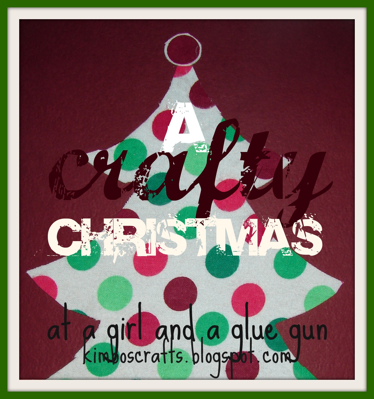 A girl and a glue gun easy christmas craft