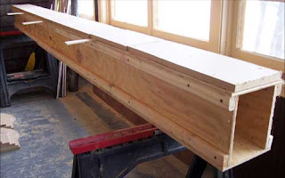 Building a Canoe: 4. Building the Strongback