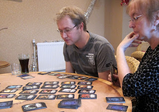 Mikko and Jeany playing Thunderstone