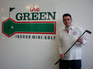The Green Indoor Mini Golf course in Hither Green, London